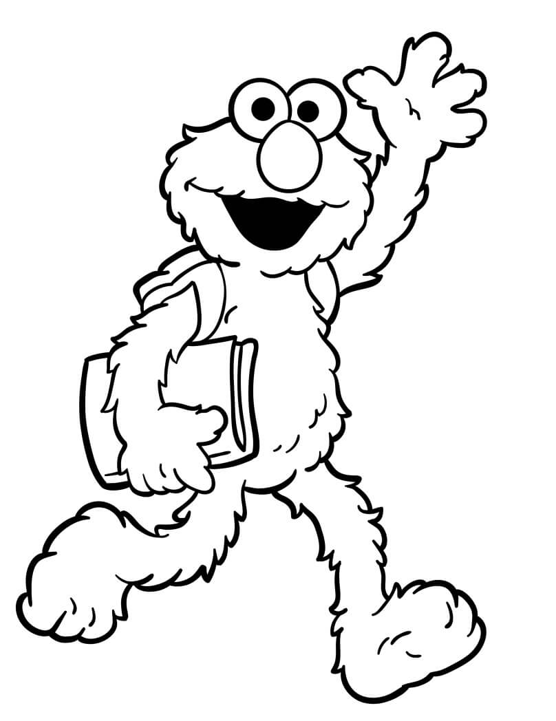 Elmo ausmalbilder