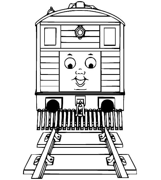 Zum Ausdrucken geeigneter Thomas für Kinder ausmalbilder