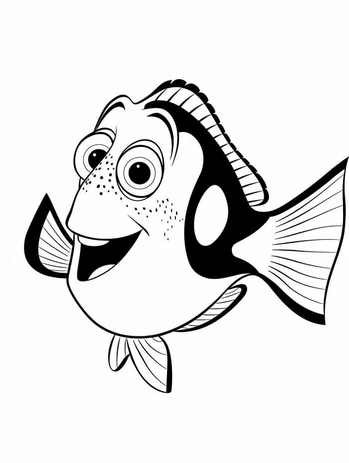 Ausdruckbares Findet Nemo für Kinder ausmalbilder