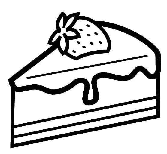 Ausdruckbares Kuchenbild ausmalbilder