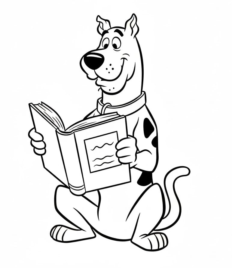 Ausdruckbares Scooby-Doo-Bild ausmalbilder