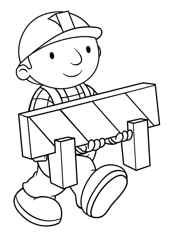 Bob der Baumeister für 2-jährige Kinder ausmalbilder