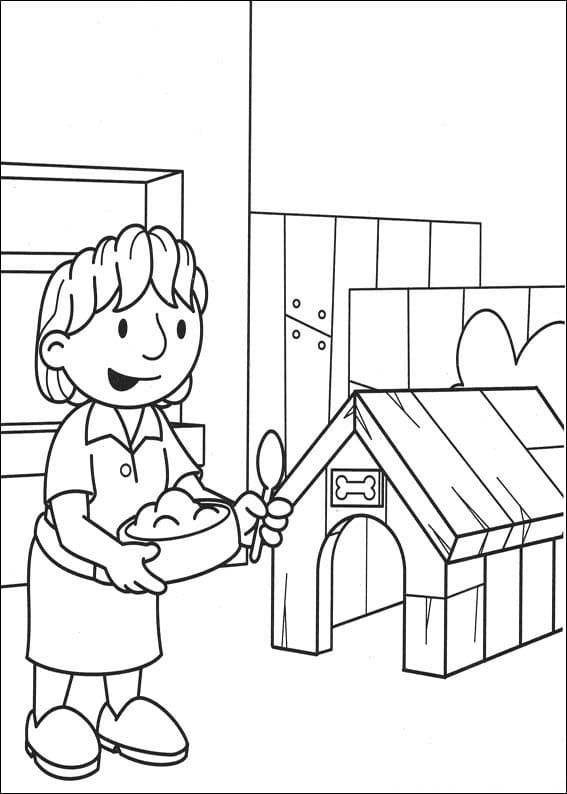 Bob der Baumeister für 4-jährige Kinder ausmalbilder