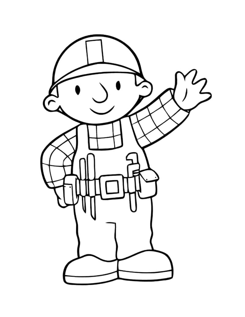 Bob der Baumeister gratis ausmalbilder