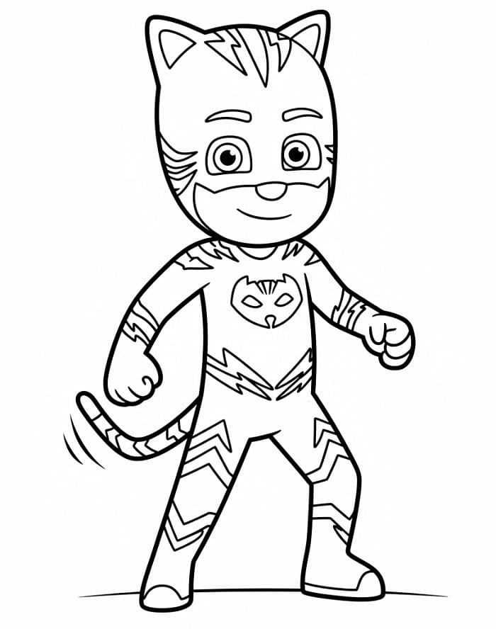 Catboy aus PJ Masks ausmalbilder