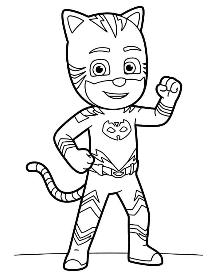 Catboy von PJ Masks ausmalbilder