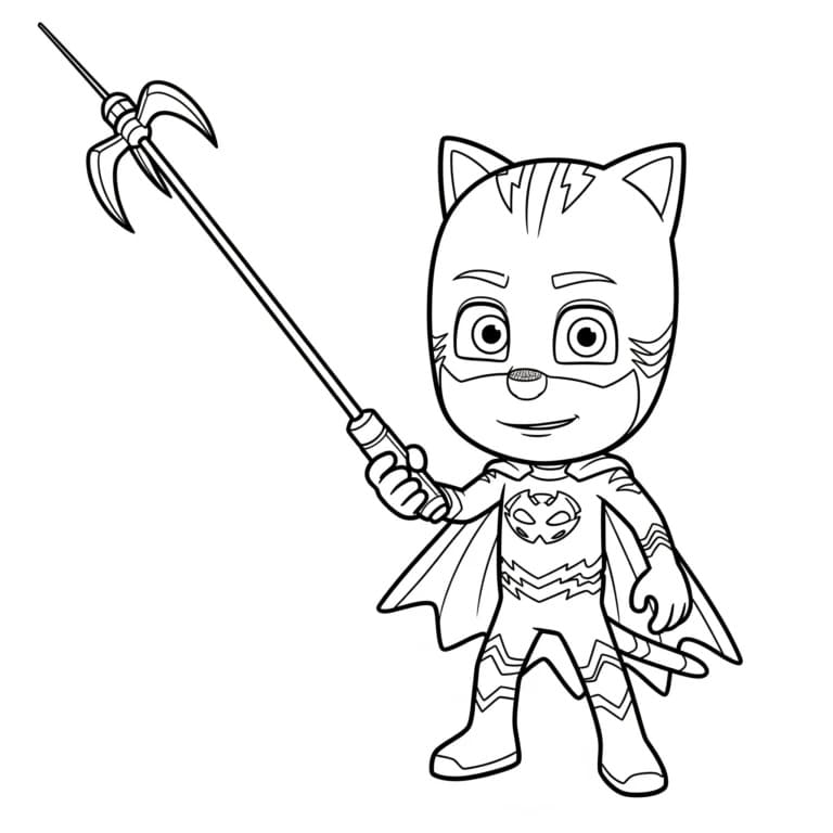 Coole PJ Masks ausmalbilder