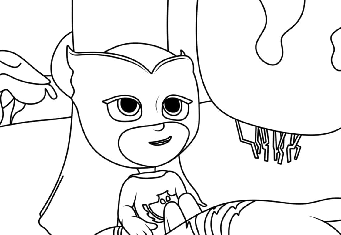 Druckbare PJ Masks ausmalbilder
