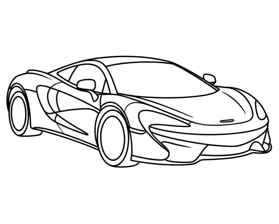 Druckbarer McLaren
