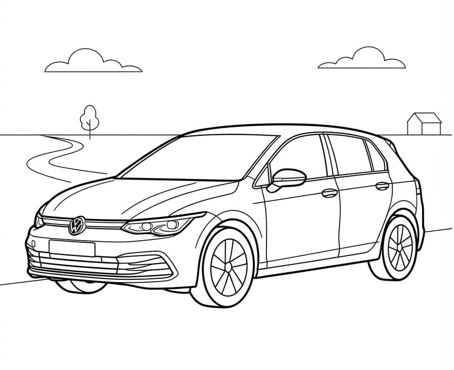 Ein Volkswagen-Auto