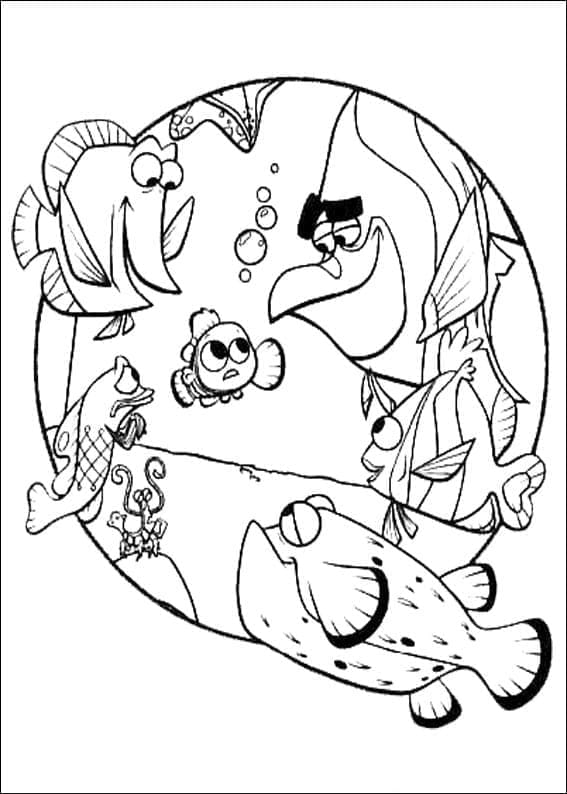 Findet Nemo 2 ausmalbilder