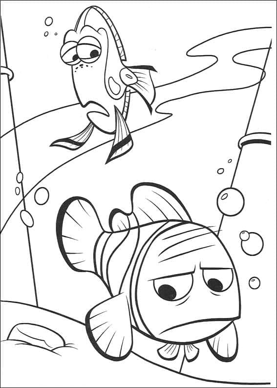 Findet Nemo 4 ausmalbilder