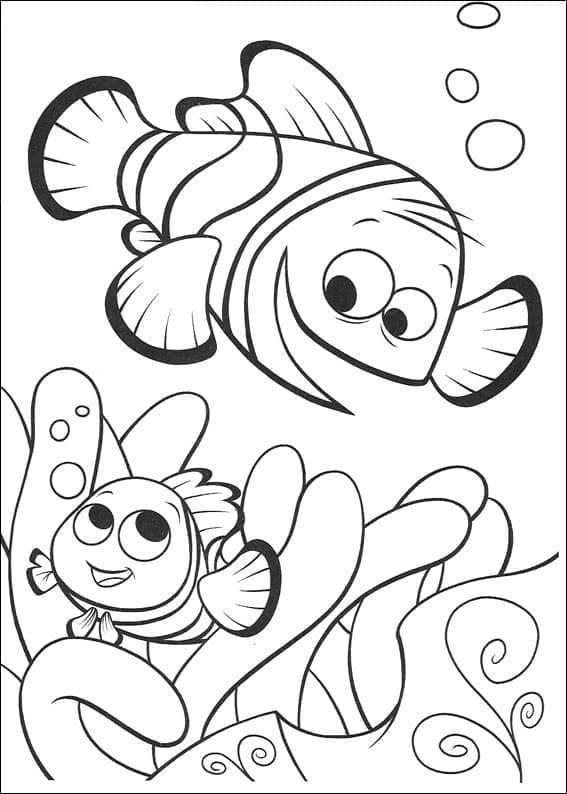 Findet Nemo 7 ausmalbilder