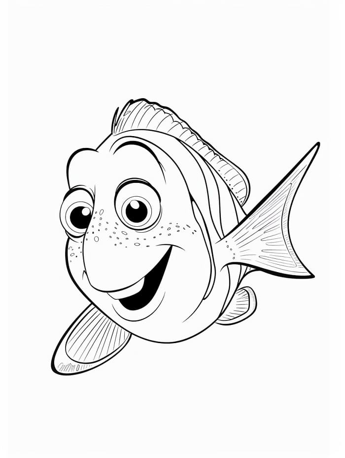 Findet Nemo zum Ausdrucken ausmalbilder