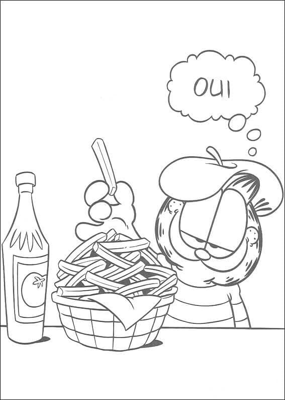 Garfield (1) ausmalbilder