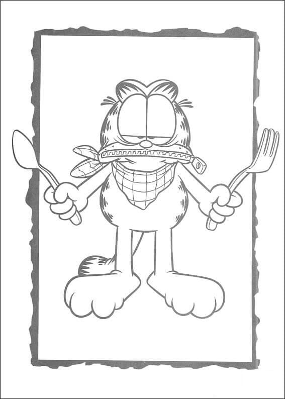 Garfield (2) ausmalbilder