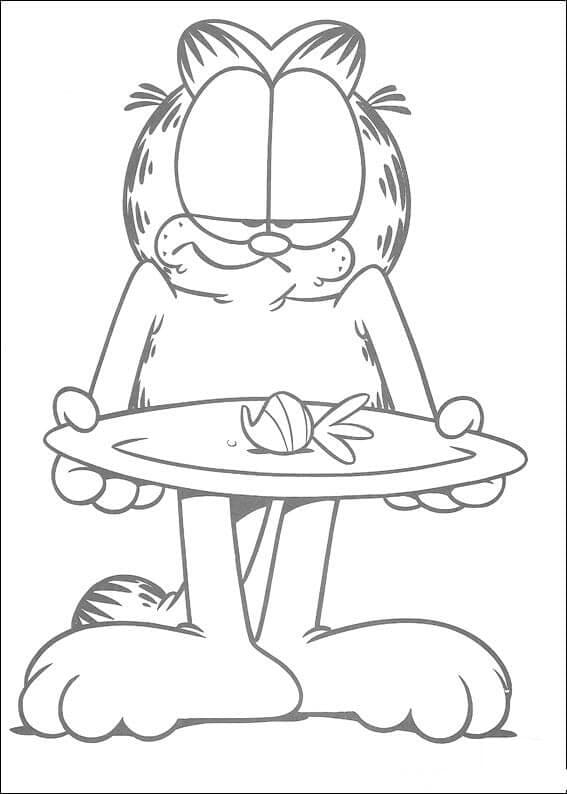 Garfield (3) ausmalbilder