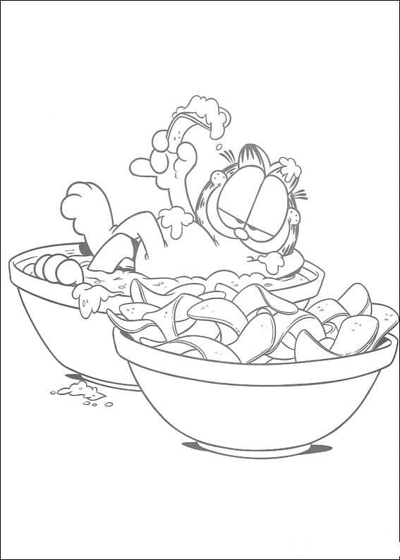 Garfield (4) ausmalbilder