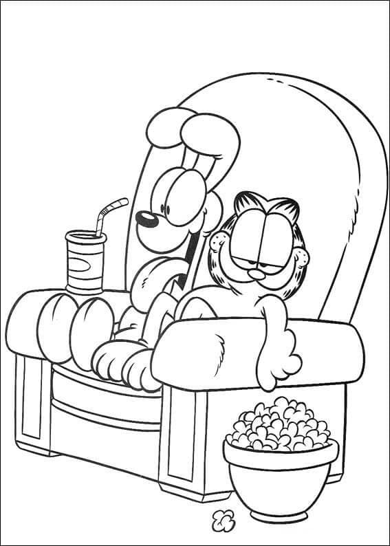 Garfield (6) ausmalbilder