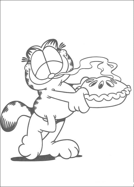 Garfield für 6-jährige Kinder ausmalbilder