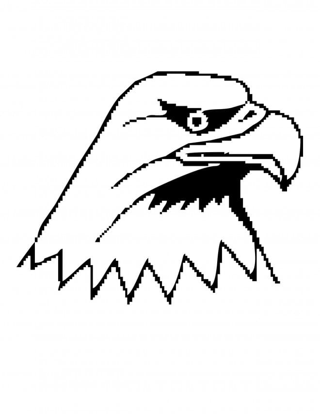 Gratis ausdruckbarer Adler ausmalbilder