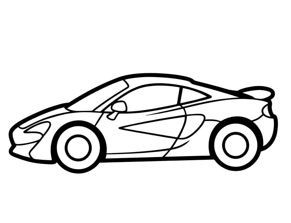 Gratis ausdruckbarer McLaren