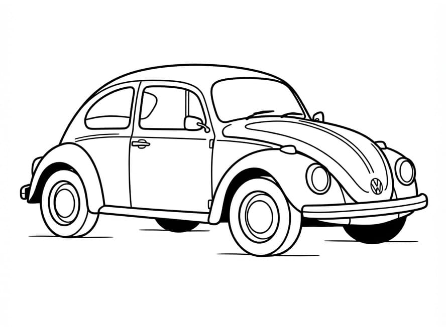 Gratis ausdruckbarer Volkswagen