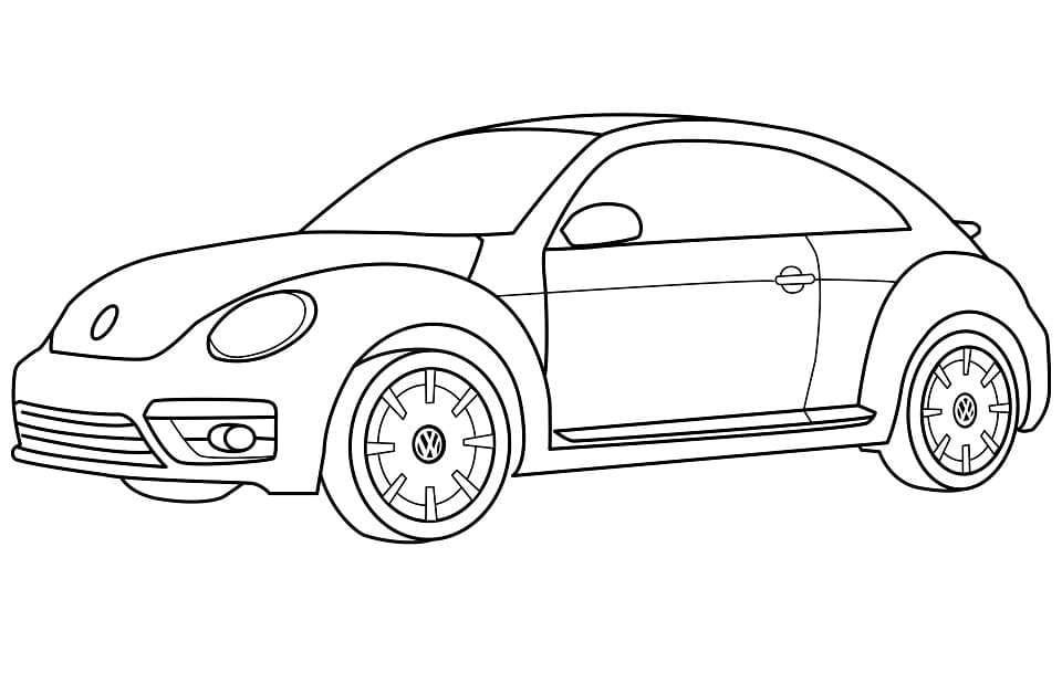 Gratis druckbarer Volkswagen