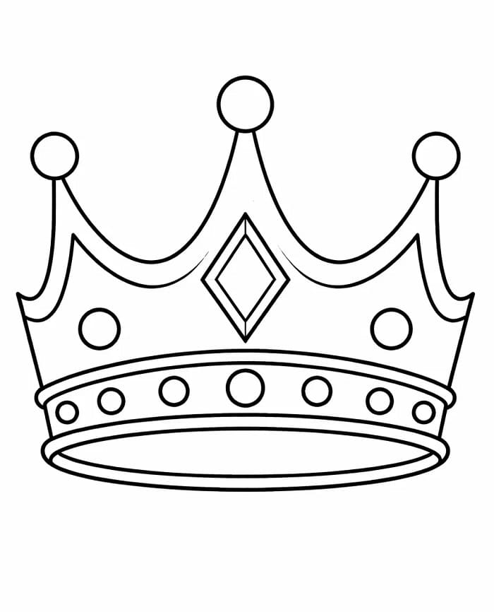 Königskrone ausmalbilder
