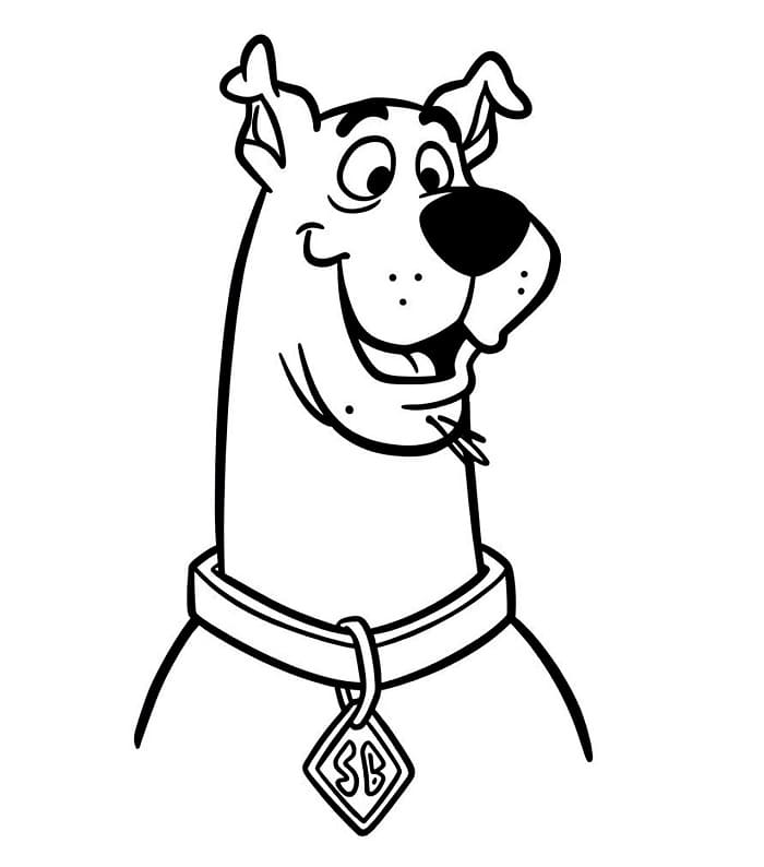 Kostenloses Scooby-Doo-Bild ausmalbilder