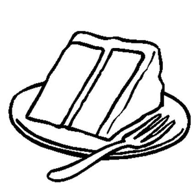 Kuchen für 2-jährige Kinder ausmalbilder