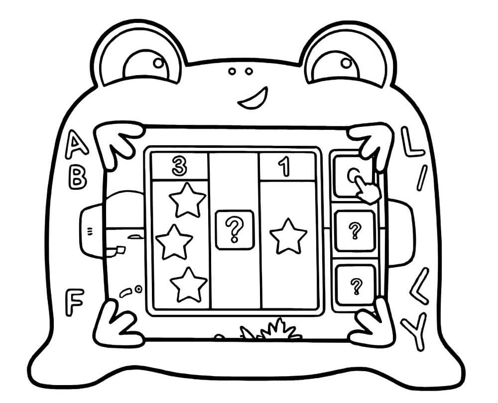 Lilypad aus Disney Toy Story 5 ausmalbilder
