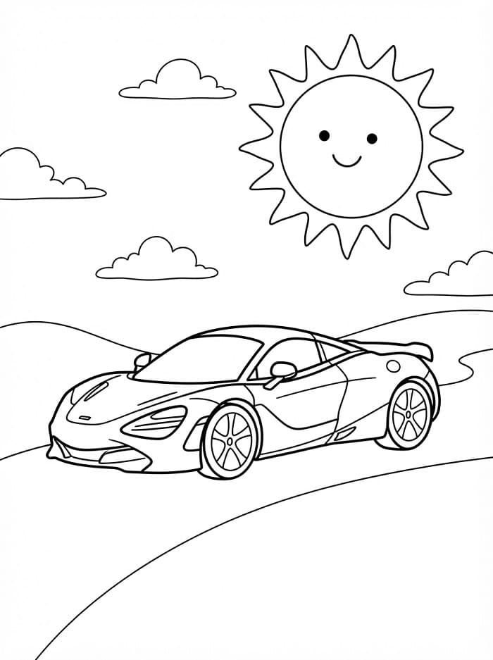 McLaren-Fahrzeug
