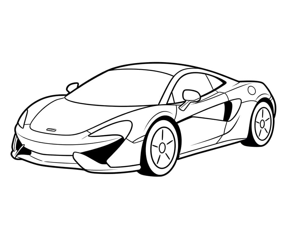McLaren zum Ausdrucken