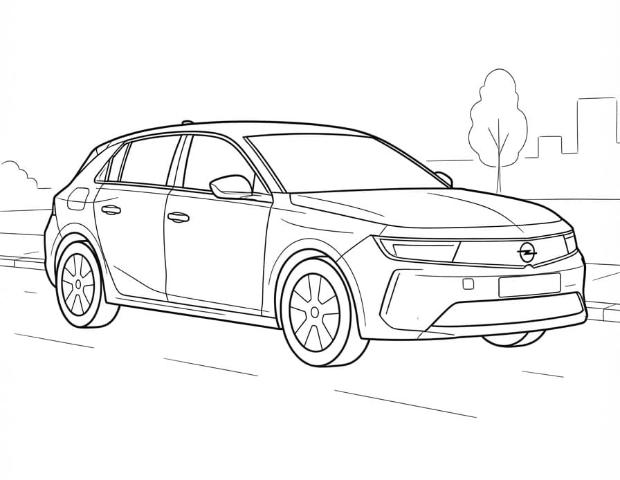 Moderner Opel
