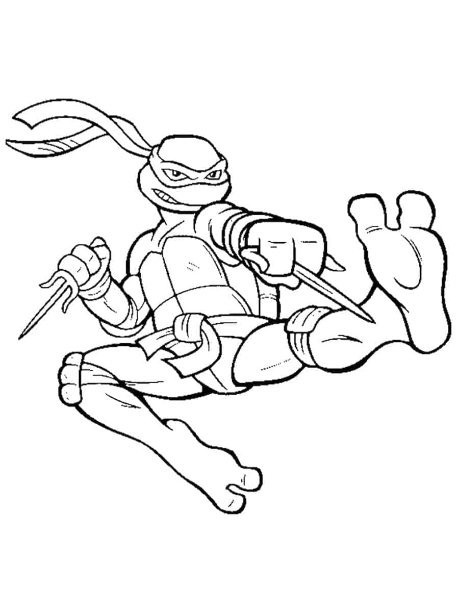 Ninja Turtles (2) ausmalbilder