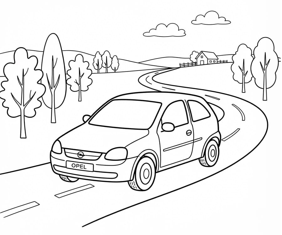 Opel unterwegs