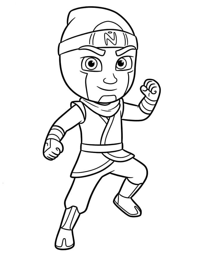 PJ Masks Ninja ausmalbilder