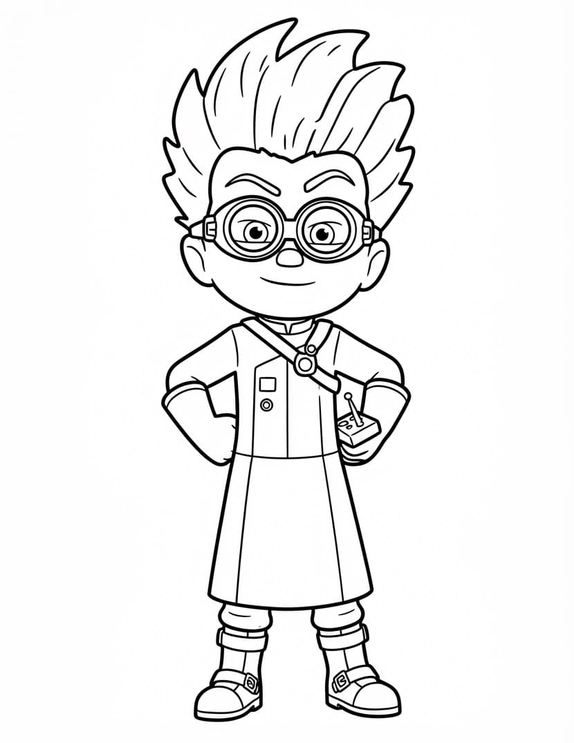 PJ Masks Romeo ausmalbilder
