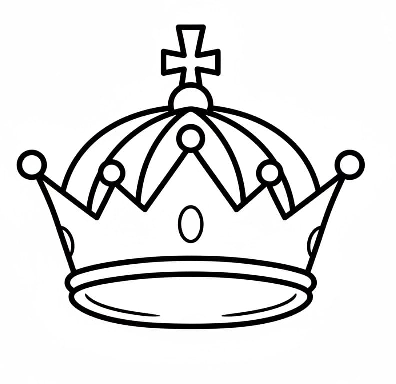 Prinzessinnenkrone ausmalbilder