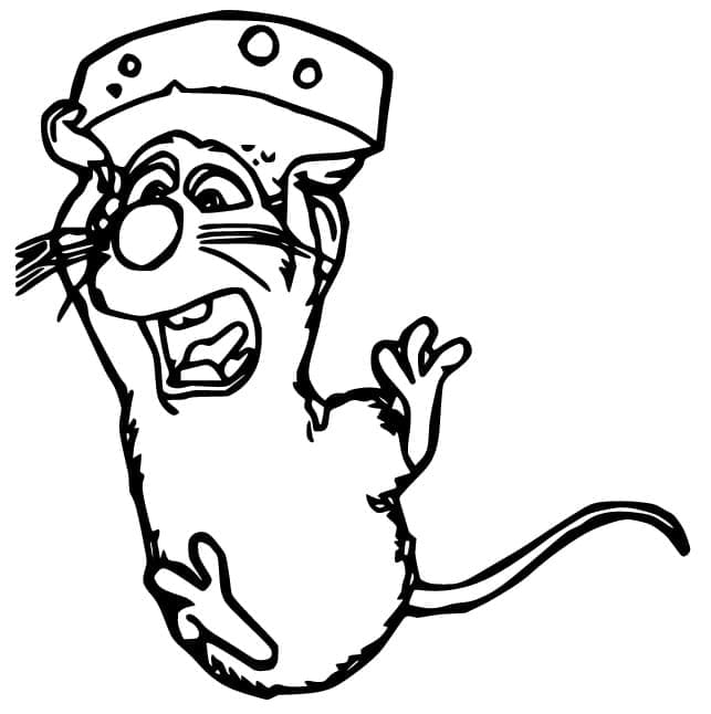 Ratatouille mit lustigem Remy