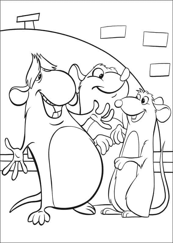 Remys Familie aus Ratatouille