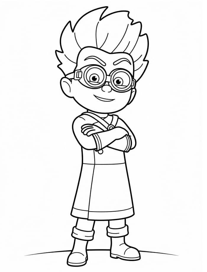 Romeo von PJ Masks ausmalbilder