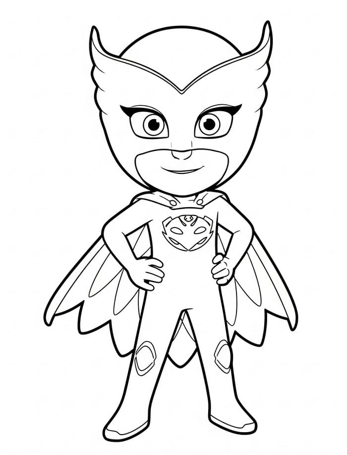 Schöne PJ Masks ausmalbilder