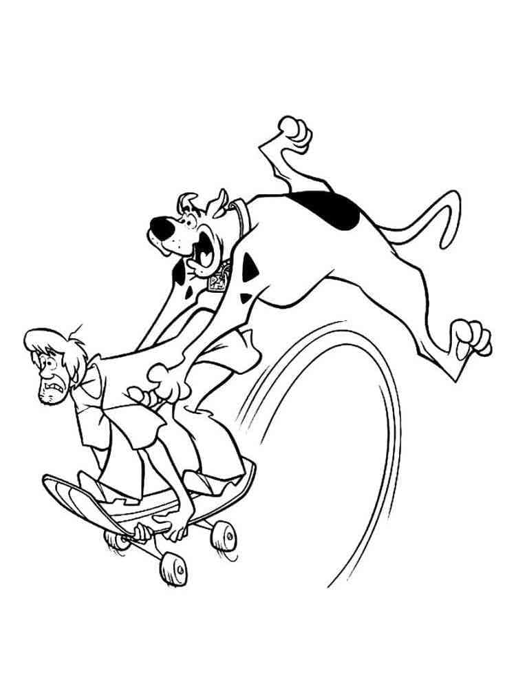 Scooby-Doo (4) ausmalbilder