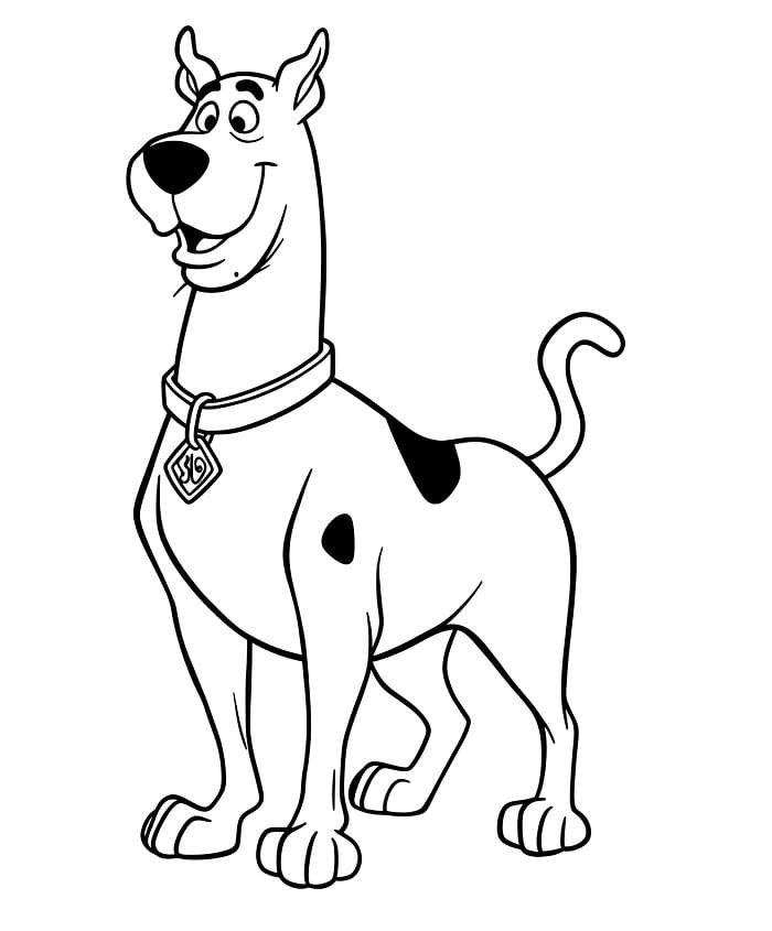Scooby-Doo-Bild ausmalbilder