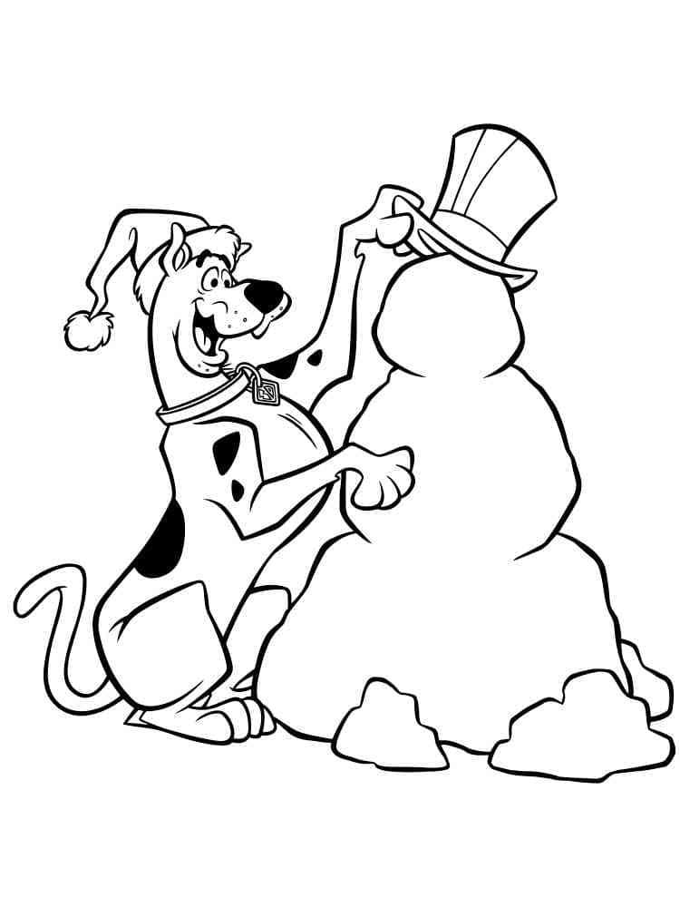 Scooby-Doo für 1-jährige Kinder ausmalbilder