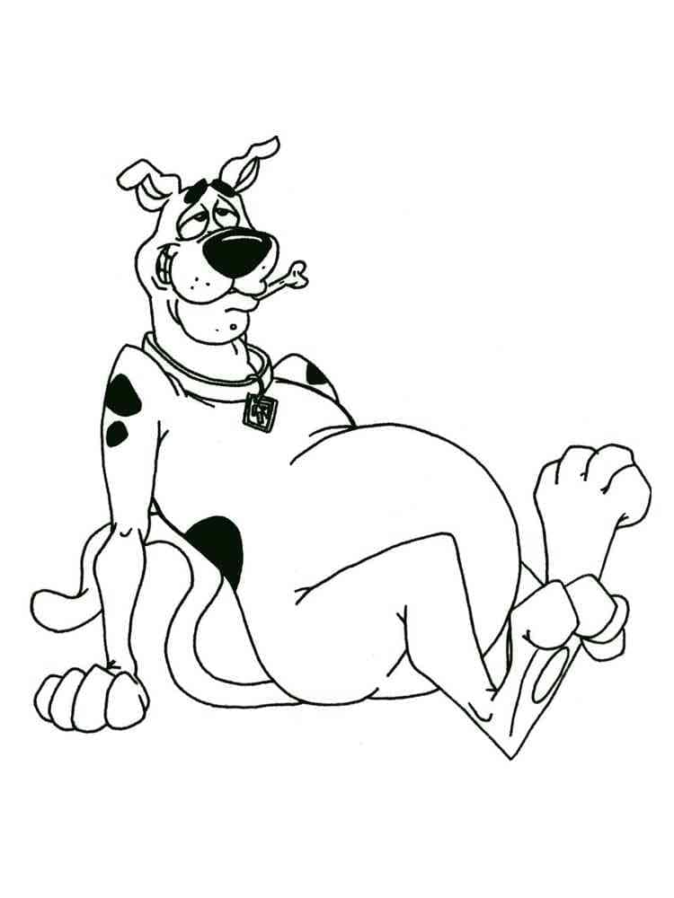 Scooby-Doo für 5-jährige Kinder ausmalbilder