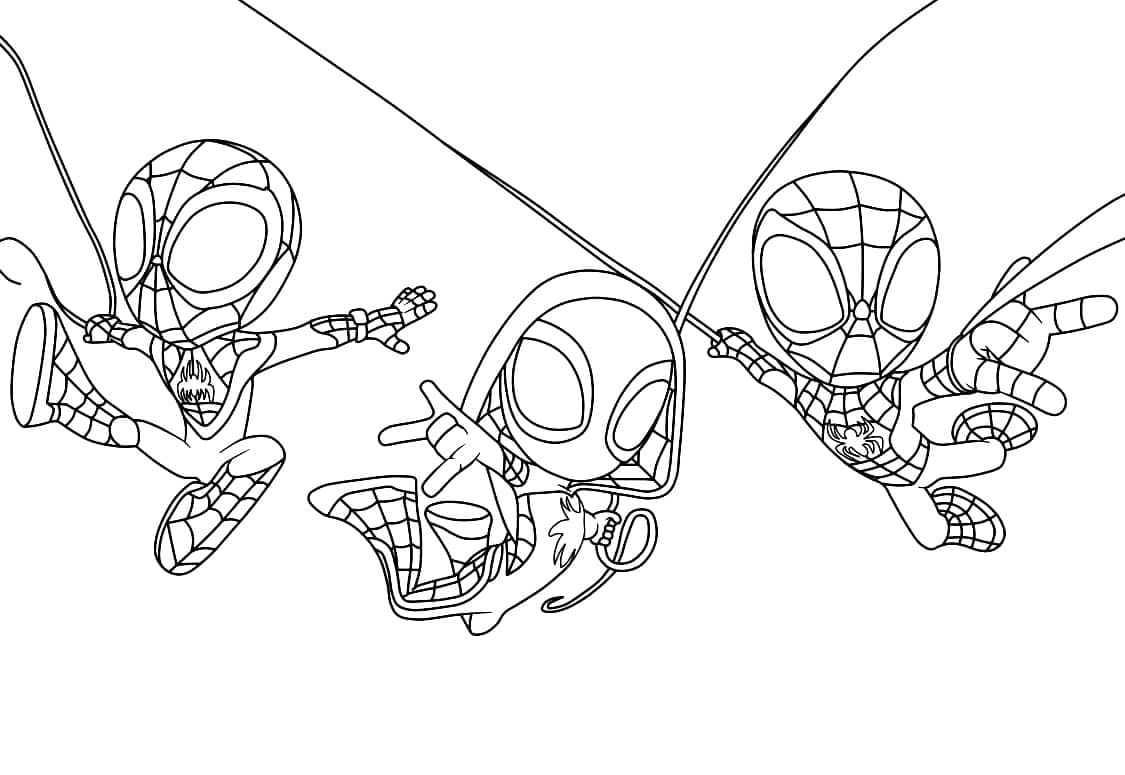 Spidey und seine Super-Freunde (11) ausmalbilder