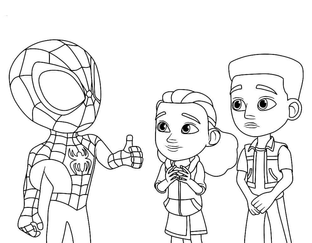 Spidey und seine Super-Freunde (12) ausmalbilder